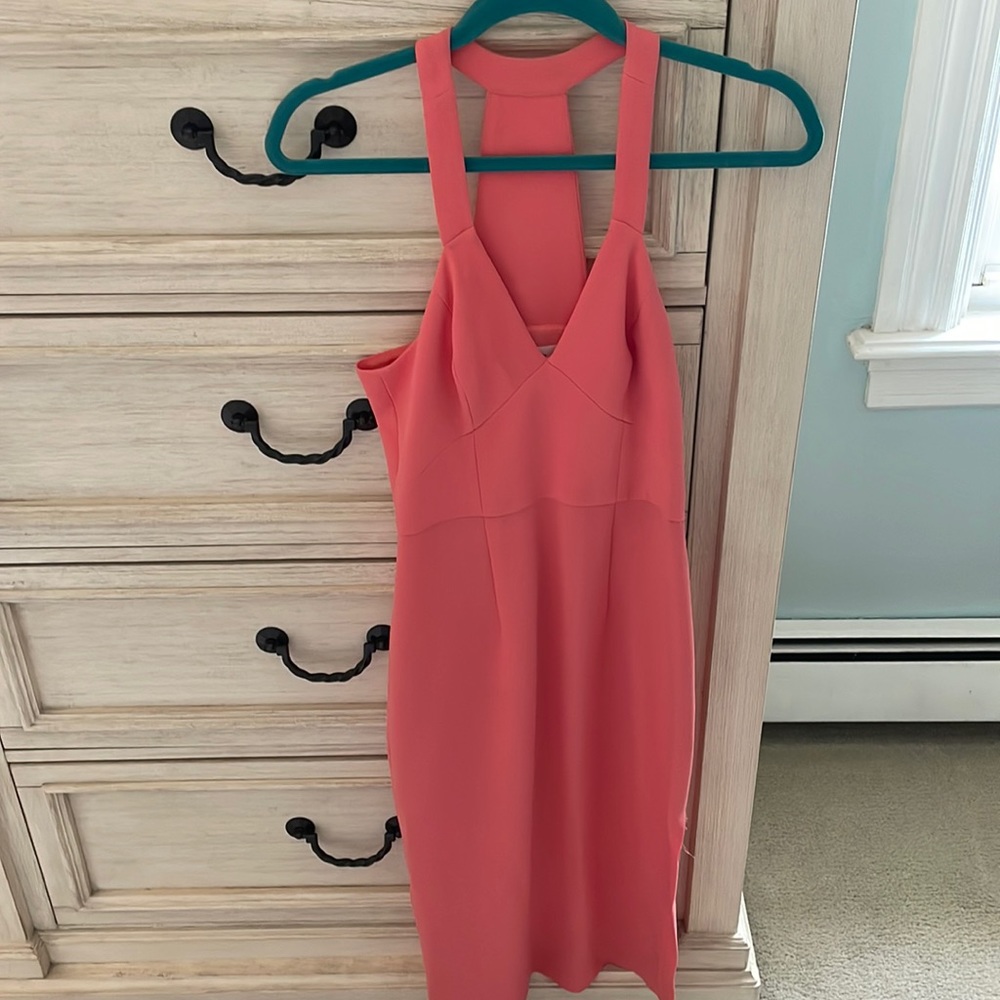 Bcbg generation size 4 coral dress , worn once